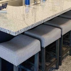 Saddle Type Barstools, Great Condition