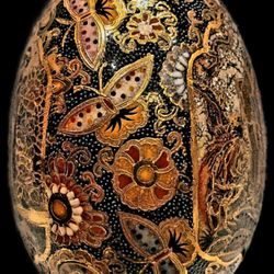 Vintage Asian Cloisonne Egg