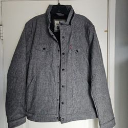 Men's Jackets Levi's Gray Waterproof XL Chamarra 