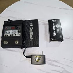 DigiTech guitar effects pedal & Direct Box