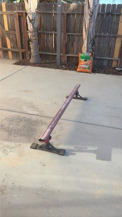 Skateboarding rail
