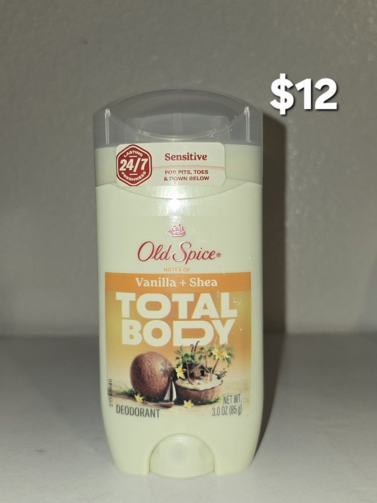 Old Spice Total Body Deodorant