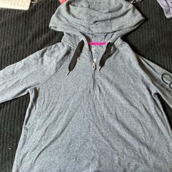 Calvin Klein Performance quarter-zip hoodie in excellent condition
