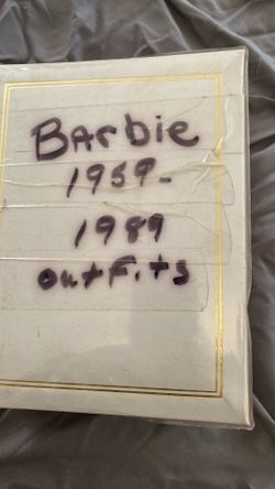 Barbie Fashion 3 Is 1/2 X 5 Cards