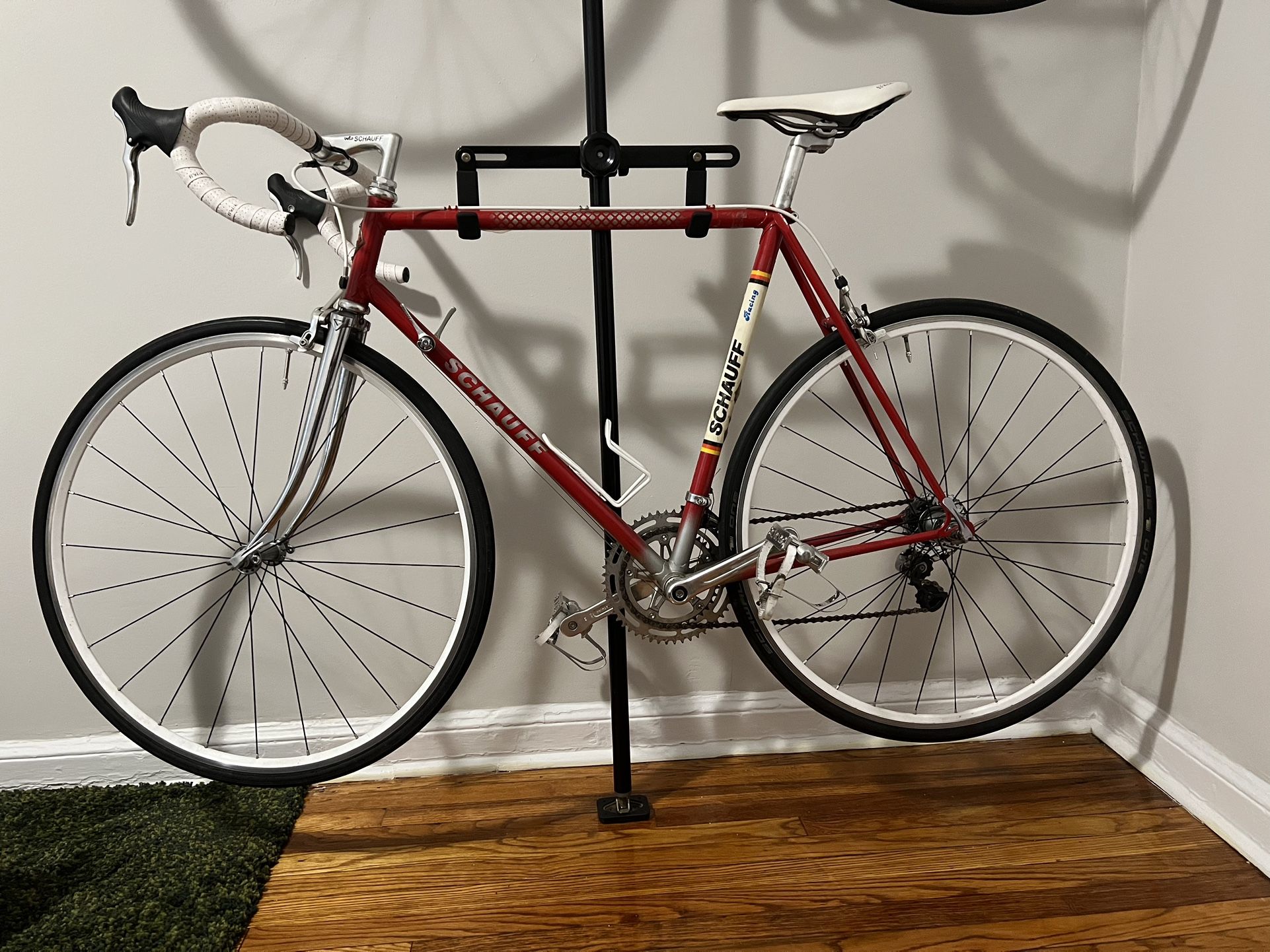 9 Speed Road Bike | Schauff - 600ax, Red, 57cm