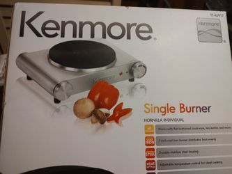 New Cooktop Single Burner - $26