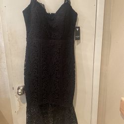 Black Guess Cocktail Dress New