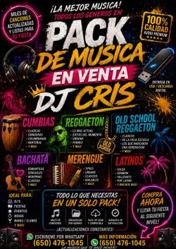 PACK DE MUSICA PARA DJ