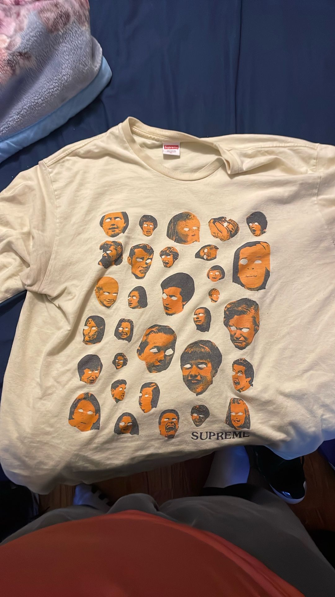 Supreme Long Sleeve Heads Yellow