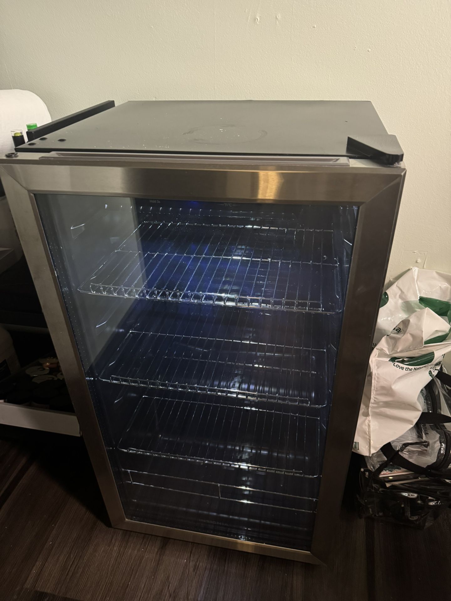 Clear Mini Fridge