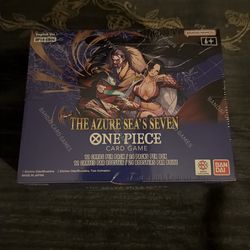 One Piece TCG OP14 The Azure Sea’s Seven Booster Box Sealed