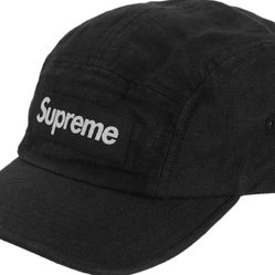 Supreme Black Logo Hat