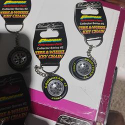 Collector Series Tire And Wheel Keychain