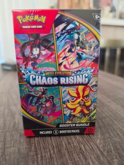 Pokemon Chaos Rising booster bundle