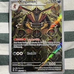 Kingambit Pokémon card