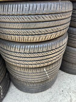 215/55r17 Bridgestone tires en excelentes condiciones de vida las 4