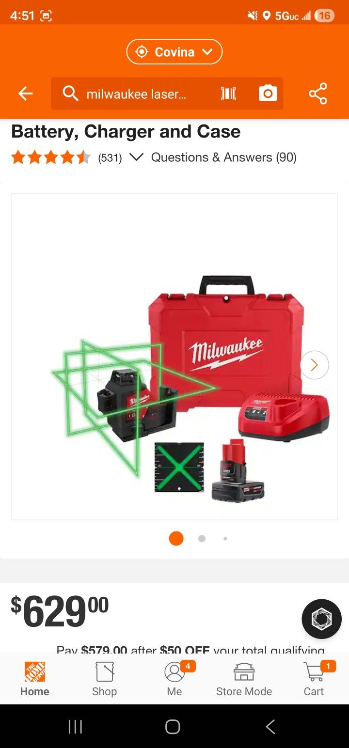 Laser Level Milwaukee
