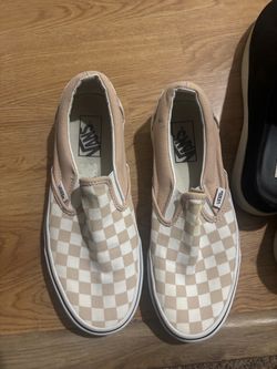 Vans slip on pink