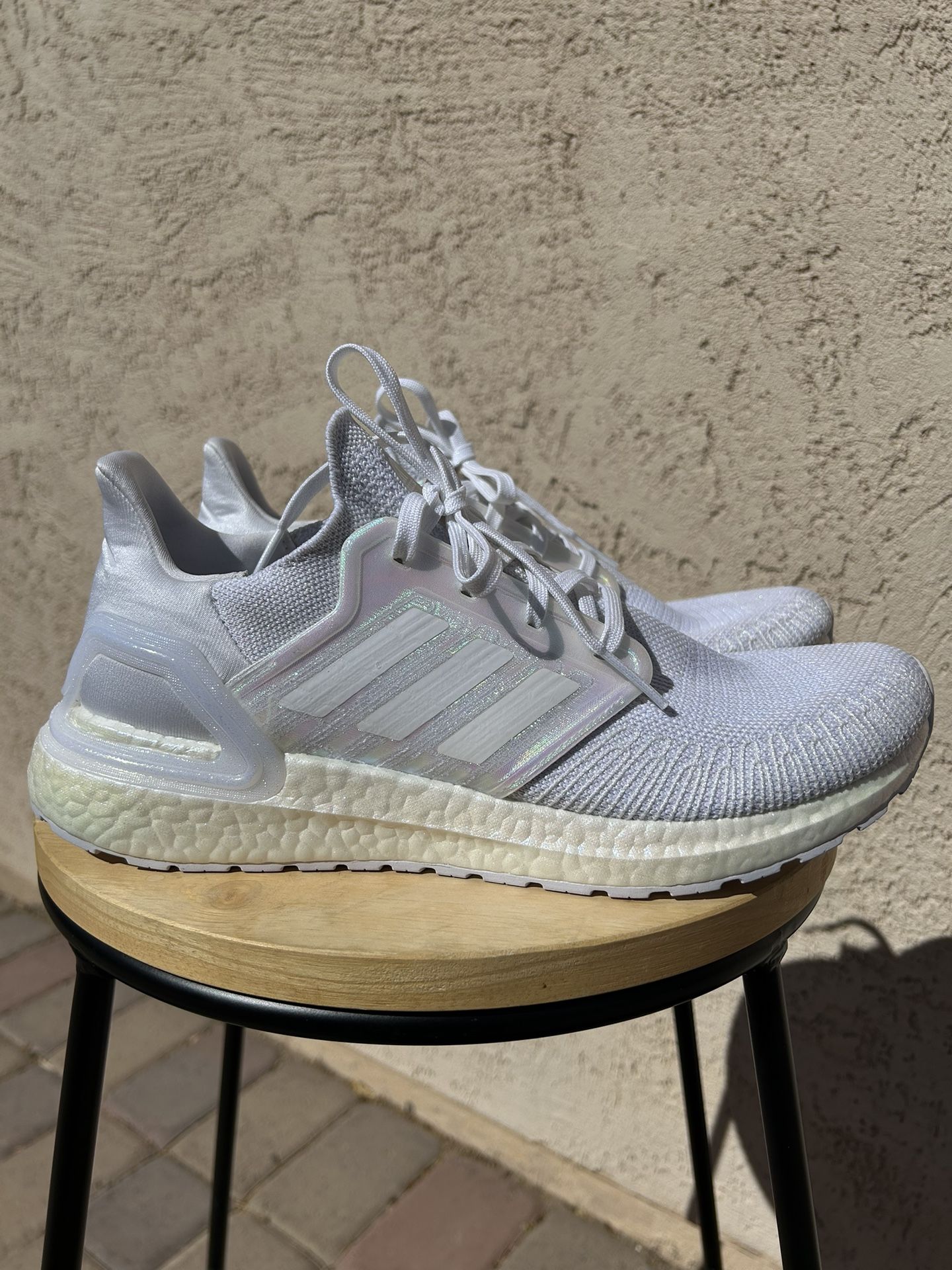 adidas Ultraboost 20 White Iridescent - Women’s 11