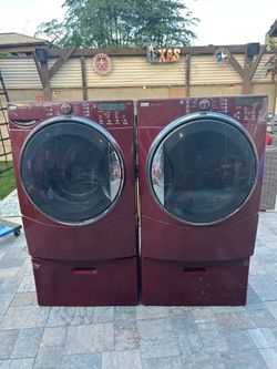 Washer and dryer