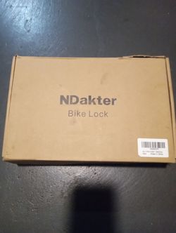 NDakter Bike Lock New in Box