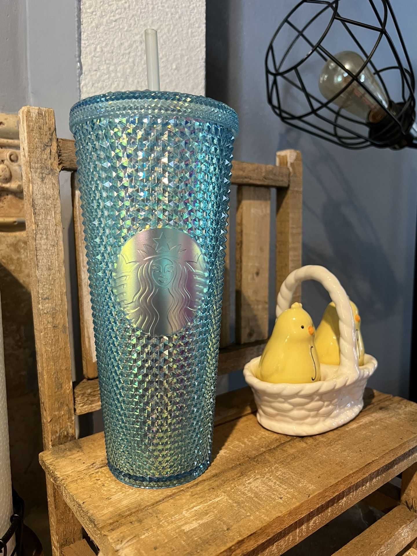 Aqua/Teal Starbucks Cup