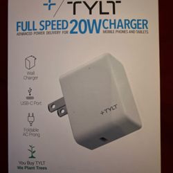 Tylt Full Speed 20W Charger
