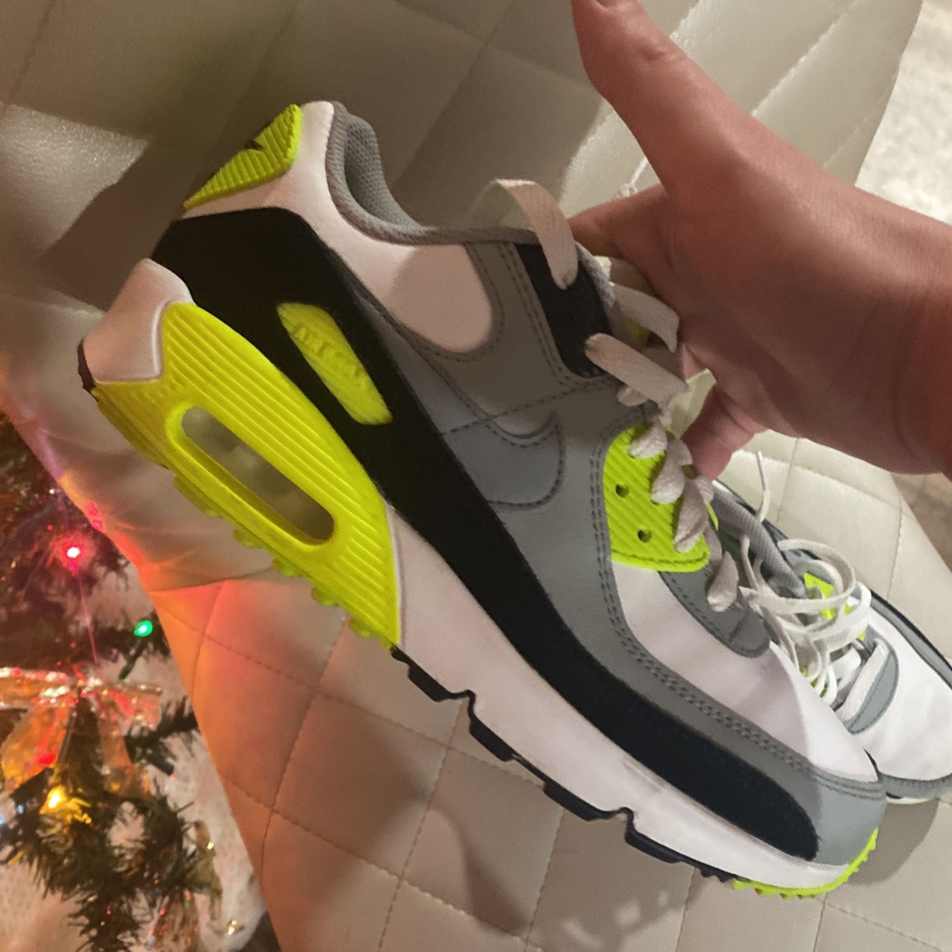 Nike Shoes Air Max 2090 Grey And Yellow Air Max Neon Green