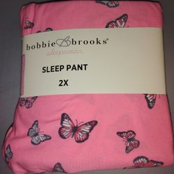 👖New Bobbie Brooks Women's Pajama Pants 2xl👖