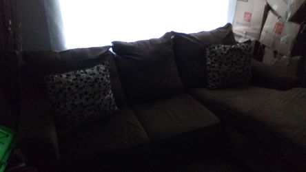 Brown Sofa 