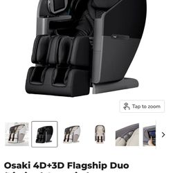 New Osaki 4D+3D Flagship Duo massager 