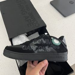 Bapesta Size 9 / Bape X CDG 