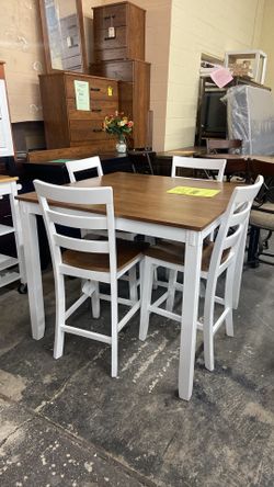 White Dining Table Set