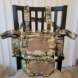 Chest Rig, Backpack and Boonie Hat