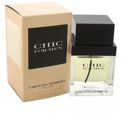 Carolina Herrera Chic For Men 2oz. EDT. New In Box