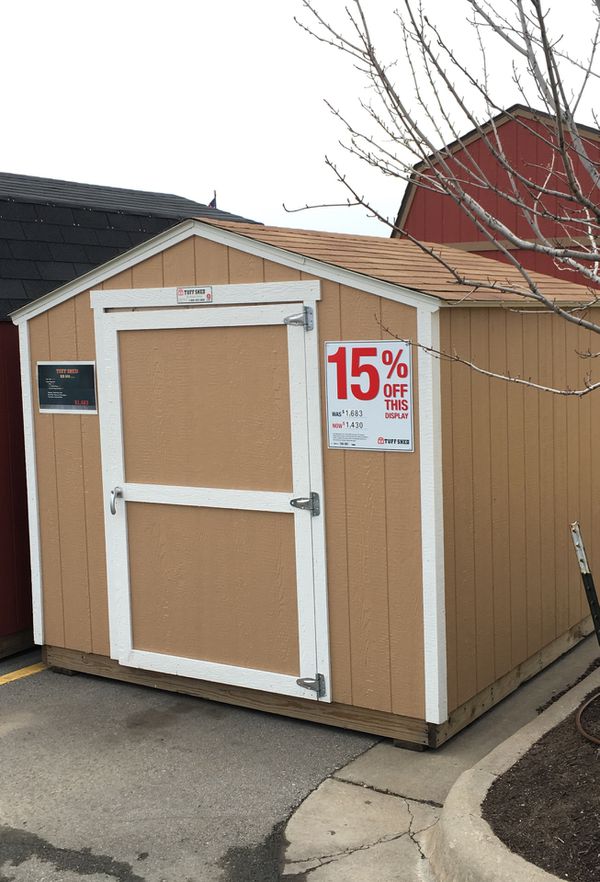 15% off of this tuff shed kr 600 8x8 storage shed for sale