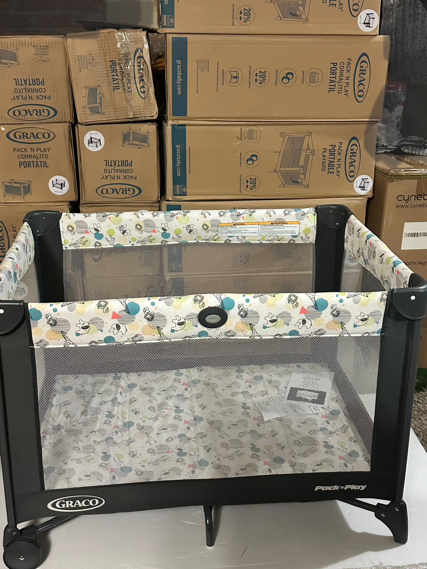 Brand New In The Box Pack N Play Portable Playyard Corralito Girl Box Pick Up Rialto Price Firm