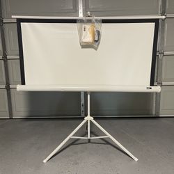 Mini Projector, AuKing + Elite Screens Tripod Series