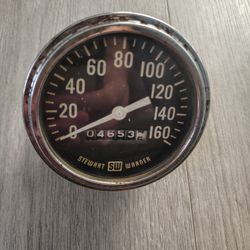 Vintage Stewart Warner Speedo 160MPH