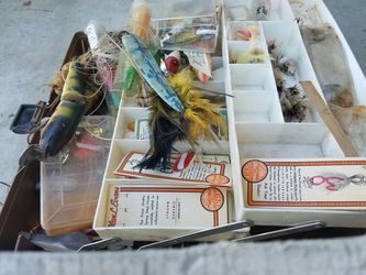 Antique Fishing lures