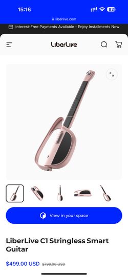 LiberLive C1 Stringless Smart Guitar