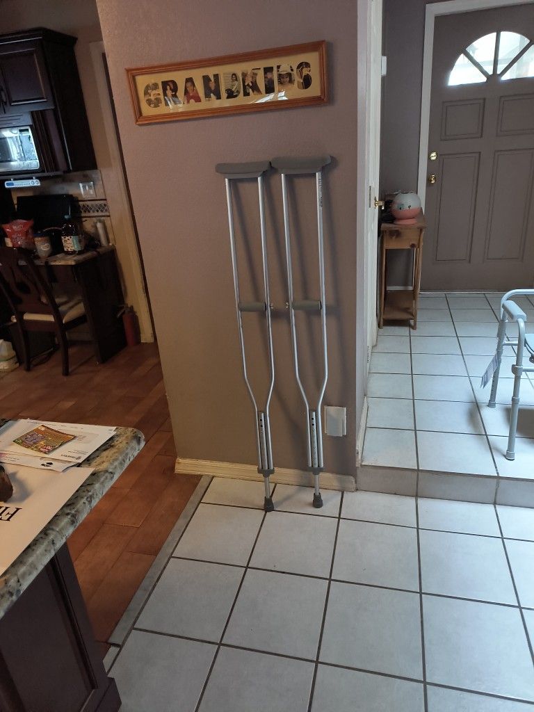 Crutches 2pairs available. $15.00 Each