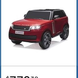 24v Licensed Range Rover Kids Electric Car 