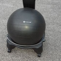 Gaiam Balance Ball w Chair