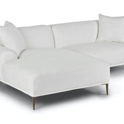 Article Abisko White Quartz Left Sectional