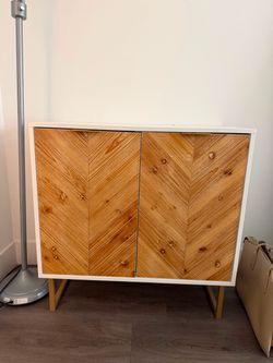 Wooden Storage Cabinet