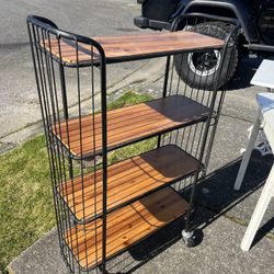 Rolling Storage Shelf