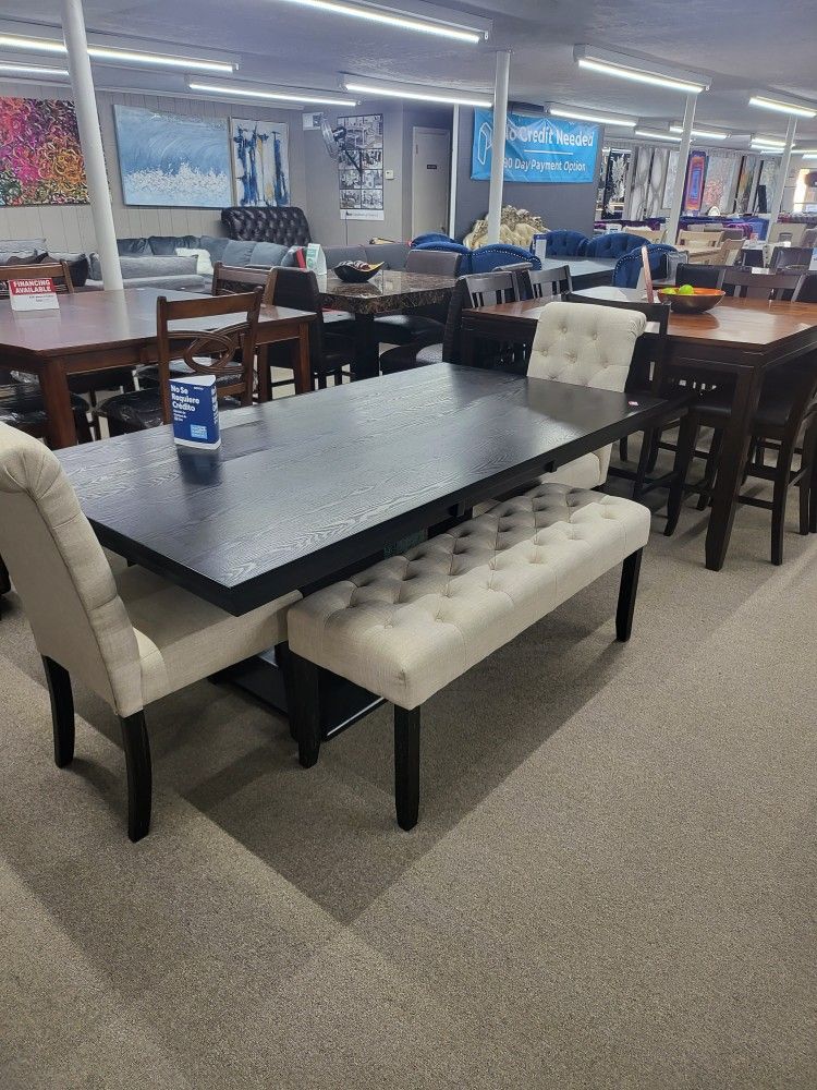 New Open Box Dining Table Set