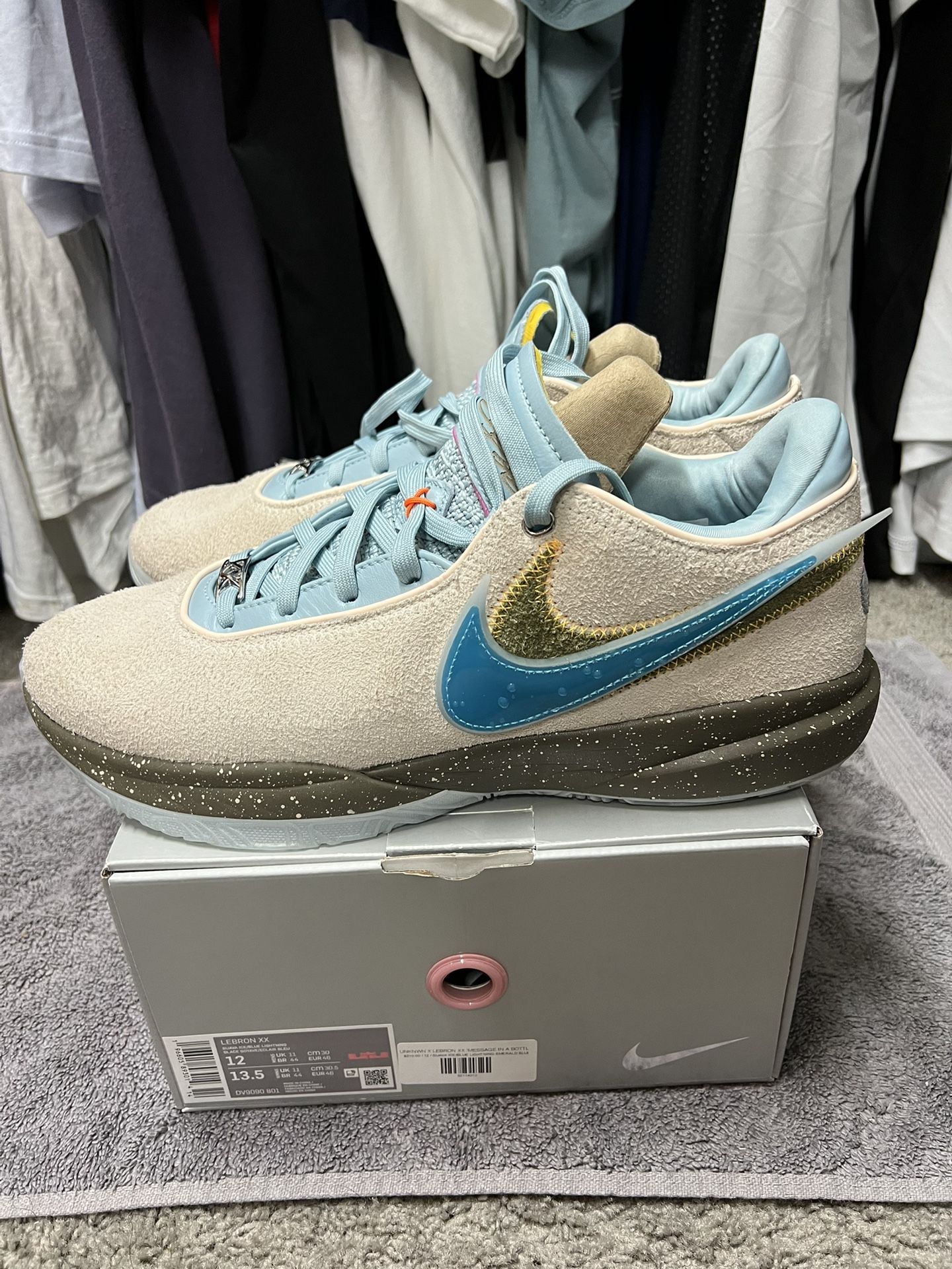 Nike LeBron XX “Message In A Bottle” Size 12