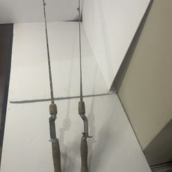 Vintage The American Fork & Hoe Co. 56” Steel Oxford Casting Fishing Rod 1-PC